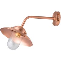 Wandleuchte Echt-Messing IP64 Maritim in Kupfer von Lido Light Fixture Man. LTD