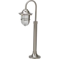 Wegbeleuchtung Messing Riffelglas H:62cm IP54 außen von Lido Light Fixture Man. LTD