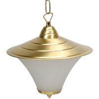 Wetterfeste Hängelampe KORE Messing Glas Rustikal von Lido Light Fixture Man. LTD