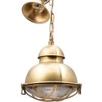 Wetterfeste Pendelleuchte POGONI Messing Maritim Wetterfeste Pendelleuchte POGONI Messing Maritim von Lido