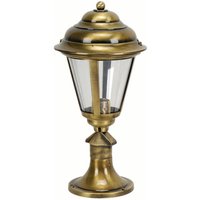 Wetterfeste Stehleuchte LAMIA Messing Rustikal H:40cm von Lido Light Fixture Man. LTD