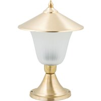Wetterfeste Stehleuchte Messing Rustikal H:29cm von Lido Light Fixture Man. LTD
