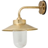 Wetterfeste Wandleuchte KAVALA Messing Maritim Haus von Lido Light Fixture Man. LTD