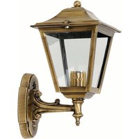 Wetterfeste Wandleuchte LIPSI Messing Rustikal Haus von Lido Light Fixture Man. LTD