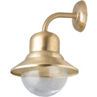 Wetterfeste Wandleuchte SAMOS Messing Maritim IP23 Wetterfeste Wandleuchte SAMOS Messing Maritim IP23 von Lido