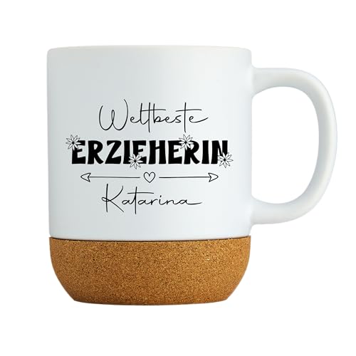 LIEBTASTISCH - Erzieherin Geschenk - Tasse mit Deckel - Personalisiert mit Namen - Abschiedsgeschenk - Abschied - Wunschnamen - Kindergarten LIEBTASTISCH - Erzieherin Geschenk - Tasse mit Deckel - Personalisiert mit Namen - Abschiedsgeschenk - Abschied - Wunschnamen - Kindergarten von LIEBTASTISCH