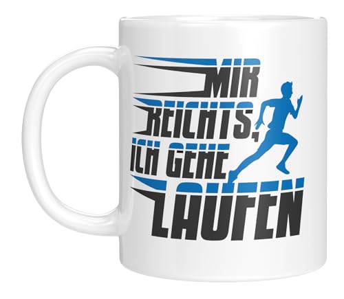 LIEBTASTISCH Kaffeetasse mit Spruch für Jogger und Marathonläufer | Mir reicht’s, ich gehe laufen | Geschenkidee für Läufer und Fitness Fans LIEBTASTISCH Kaffeetasse mit Spruch für Jogger und Marathonläufer | Mir reicht’s, ich gehe laufen | Geschenkidee für Läufer und Fitness Fans von LIEBTASTISCH
