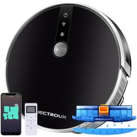 Liectroux - C30B Roboter-Staubsauger, 6500 Pa Saugkraft, WiFi-App und Sprachsteuerung, selbstaufladend, funktioniert mit Alexa und Google Assistant, von LIECTROUX