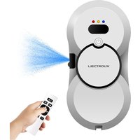 HCR-10 Elektrischer Fensterputzroboter, Ultraschall-Wasserspray, KI-Routing, bürstenloser Motor, 30-ml-Wassertank, Weiß, 5 jahre garantie - Liectroux von LIECTROUX