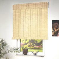 LIEDECO Holzrollo, Holz, lichtdurchlässig - beige von LIEDECO