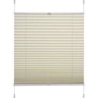 LIEDECO Klemmfix Thermo Plissee, 60x130 cm - beige von LIEDECO