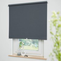 Liedeco Springrollo "Uni" verdunkelnd Perlreflex-beschichtet mit Bohren freihängend Rollo Hergestellt in Deutschland von LIEDECO