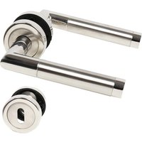 Bicolor Rosettengarnitur Cecil Türdrücker Drückergarnitur Edelstahl Türklinke Profilzylinder Bicolor Rosettengarnitur Cecil Türdrücker Drückergarnitur Edelstahl Türklinke Profilzylinder von LIENBACHER