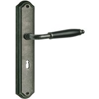 Lienbacher - Langschildgarnitur Modell Micado Antik grau Griffstück schwarz vers. Varianten Buntbart Lienbacher - Langschildgarnitur Modell Micado Antik grau Griffstück schwarz vers. Varianten Buntbart von LIENBACHER