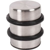 Lienbacher - ms Beschläge Bodentürstopper h 80mm vers. Farben Türstopper massiv Metall rutschfest Edelstahl Optik von LIENBACHER