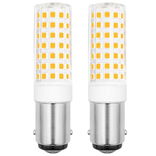 LIENNGKE B15d LED Lampe Dimmbar 6w Ersetzt 60w Halogenlampe Warmweiß Maiskolben 600Lumen 220V 230V 3000K Leuchtmitteln 2er Pack [MEHRWEG] von LIENNGKE
