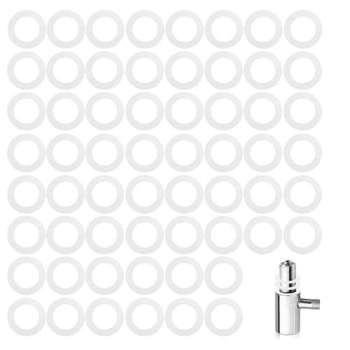 60 Stück Fitschenringe Zimmertüren, 15mm*10.2mm Unterlegscheiben Kunststoff für Standard Zimmertüren Unterlegscheiben Türscharnier (1mm 60 Pcs) von LIERFIS