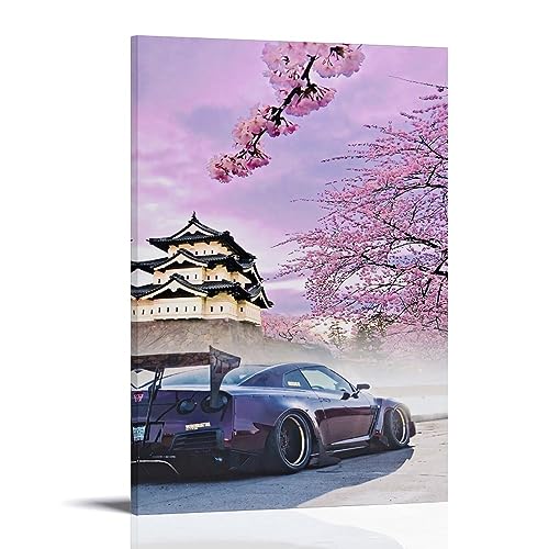Car Poster The JDM Elite Poster Dekorative Malerei Leinwand Wandkunst Wohnzimmer Poster Schlafzimmer Malerei, Leinwand Kunst Poster Und Wandkunst Bilddruck Moderne Familienzimmer Dekor 16x24inch(40x60 von LIETEX