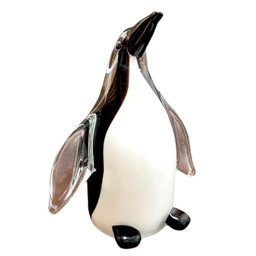 LIEWEI Boutique Shop UK Glas-Pinguin-Statue, handgefertigt, niedliche Kristall-Pinguin-Figur, Tier-Buntglas-Ornament, Heim-Tischdekoration Niedliche Figur LIEWEI Boutique Shop UK Glas-Pinguin-Statue, handgefertigt, niedliche Kristall-Pinguin-Figur, Tier-Buntglas-Ornament, Heim-Tischdekoration Niedliche Figur von LIEWEI Boutique Shop UK
