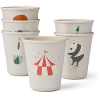 LIEWOOD - Lana Tasse, Circus, sandy (6er-Set) von LIEWOOD