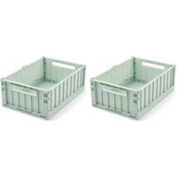 LIEWOOD - Weston Aufbewahrungsbox, 36 x 25 x 13,5 cm, light peppermint (2er-Set) von LIEWOOD