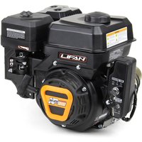 LIFAN KP230E E-Start Benzinmotor mit 6,5 PS Einzylinder für Rüttelplatten und Baumaschinen, luftgekühlter 4-Takt Motor mit 20 mm Kurbelwelle, von LIFAN