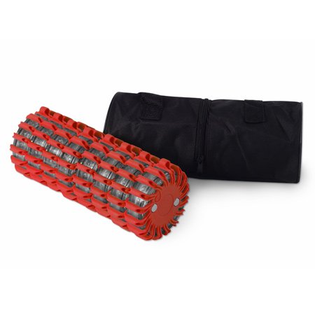 POWERFLARE 8er Set rot Tasche LED Signallicht von LIFE IS SIMPLE