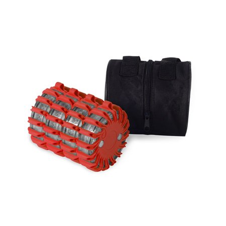 Powerflare LED Signallicht 4er Set rot inkl. Tasche von LIFE IS SIMPLE