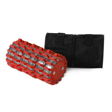 Powerflare LED Signallicht 6er Set rot inkl. Tasche von LIFE IS SIMPLE