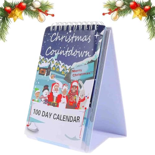 2025 Christmas Tear Off Countdown Desk Calendar, 100 Day Christmas Countdown Calendar, Interactive Wall Art Home Decor Desk Centerpiece 2025 Christmas Tear Off Countdown Desk Calendar, 100 Day Christmas Countdown Calendar, Interactive Wall Art Home Decor Desk Centerpiece von LIFECOSM