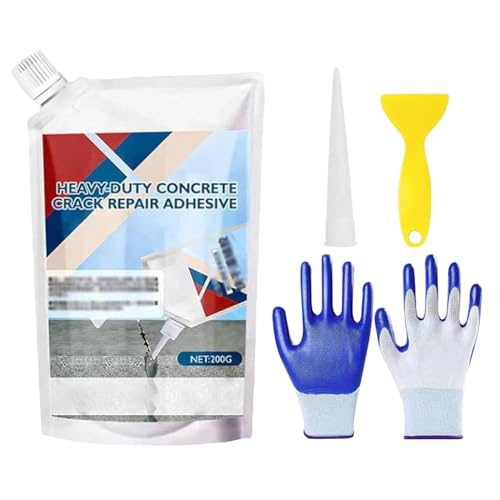 Heavy-Duty Concrete Crack Repair Adhesive,Cement Crack Filler,Concrete Sealers Quick-Drying Waterproof for Home Repairs von LIFECOSM