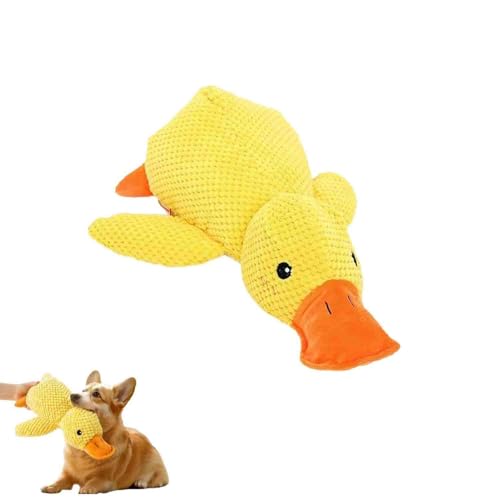 LIFECOSM Biovetmd Duck Toy, Biovetmd Calming Duck Toy, Cute Stuffed Ducks Dog Toys, Dog Toys of The Year, Chew-Resistant & Machine-Washable, for Indoor Play (S:25 * 22 cm) von LIFECOSM