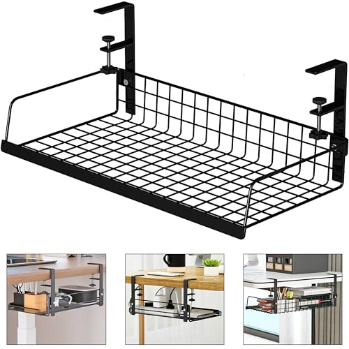 LIFEFAN Kabelmanagement Unter Dem Schreibtisch Kabelorganisation Unter Dem Schreibtisch Kabelmanagementwanne Unter Dem Schreibtisch Regal (Large) von LIFEFAN