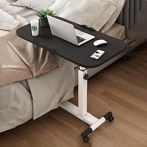 LIFENGFF Höhenverstellbarer rollender Laptop-Schreibtisch – mobiler Sitz-Steh-Schreibtisch zum Lesen und Schreiben, Klapptisch – Winkel verstellbar für Komfort von LIFENGFF