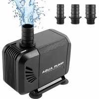 Aquariumpumpe Wasserpumpe Teichpumpe Amphibienteichpumpe 3000L/H, für Teichbrunnen Aquarium Steingarten, Ultra Leise Wasserpumpe mit Filter und 3 Aquariumpumpe Wasserpumpe Teichpumpe Amphibienteichpumpe 3000L/H, für Teichbrunnen Aquarium Steingarten, Ultra Leise Wasserpumpe mit Filter und 3 von LIFERUN