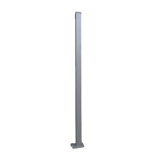 Ständer von Seitenmarkise, Teleskopische Ständer für Seitliche Seitenwandmarkise, für Privatschutzschirme Seitliche Rollos, geeignet für Seitenmarkise, (Grau, 95 cm) von LIFERUN