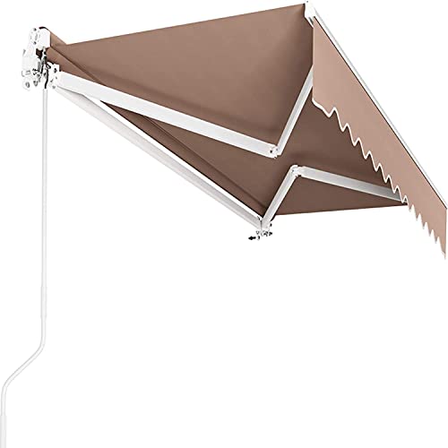 manuelle Gelenkarmmarkise Markise, 300 x 250cm Gelenkmarkise, inkl. Wandhalterung, Handkurbel, Wasserabweisend Alu/Polyester, für Outdoor Terrasse Balkon, Beige manuelle Gelenkarmmarkise Markise, 300 x 250cm Gelenkmarkise, inkl. Wandhalterung, Handkurbel, Wasserabweisend Alu/Polyester, für Outdoor Terrasse Balkon, Beige von LIFERUN