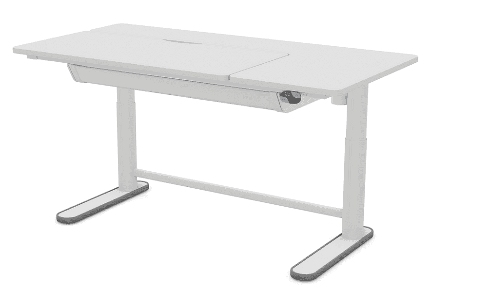 LIFETIME elektrisch verstellbarer Schreibtisch ERGO - Klappteil links LIFETIME elektrisch verstellbarer Schreibtisch ERGO - Klappteil links von LIFETIME Kidsrooms