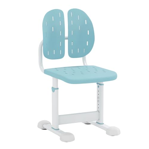 LIFEZEAL Kinder Schreibtischstuhl, Höhenverstellbarer Kinderstuhl mit doppelter Rückenlehne, Lernstuhl ergonomisch mit atmungsaktivem Sitz, Computerstuhl ohne Armlehnen für Kinder ab 3 Jahren (Blau) LIFEZEAL Kinder Schreibtischstuhl, Höhenverstellbarer Kinderstuhl mit doppelter Rückenlehne, Lernstuhl ergonomisch mit atmungsaktivem Sitz, Computerstuhl ohne Armlehnen für Kinder ab 3 Jahren (Blau) von LIFEZEAL
