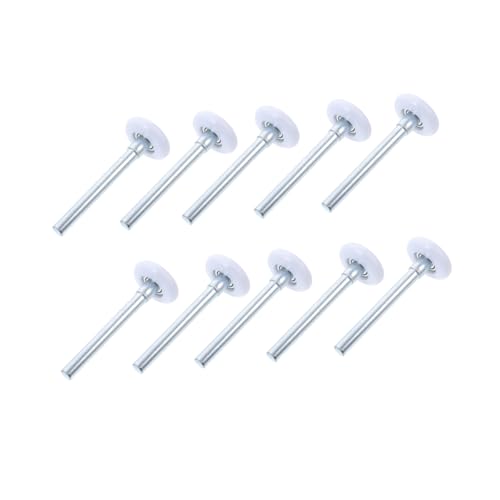 LIFKICH 10 Stück Teiliges Nylon Garagentor Rollenset Verschleißfest Geräuscharm Stabile Führung Einfache Montage Geeignet für Schiebetor und Garagentor Ersatz Maße Langlebig und Robust LIFKICH 10 Stück Teiliges Nylon Garagentor Rollenset Verschleißfest Geräuscharm Stabile Führung Einfache Montage Geeignet für Schiebetor und Garagentor Ersatz Maße Langlebig und Robust von LIFKICH