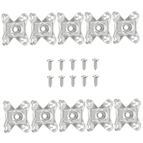 LIFKICH 10pcs Eckhalterungsgelenke Möbelverschluss Eckspangen Für Regalholzmöbel von LIFKICH