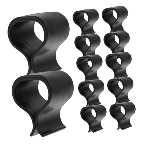 LIFKICH 12 Stück Teiliges Rattan Möbelverbinder Clips für Gartenmöbel Terrassenmöbel Außen Stabile Sofa Stuhlverbindung Installieren Geeignet für Rattan Lounge und Gartensessel von LIFKICH