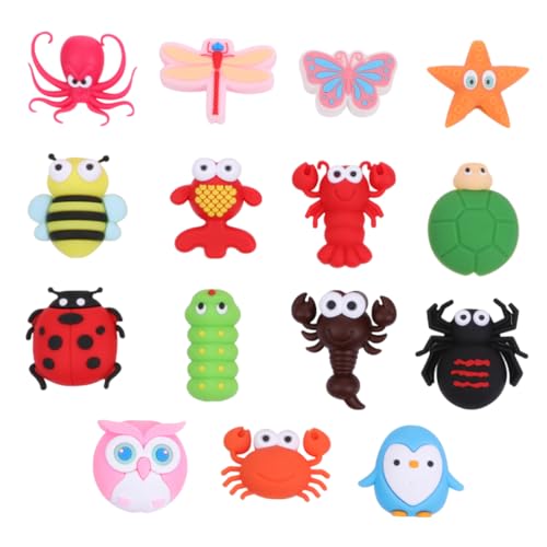 LIFKICH 15stücke Teiliges Cartoon-Insekten USB-kabelschutzset Bissfestes Langlebiges Datenleitungsschutzgehäuse Für Ordentliche Kabelorganisation Für Arbeit Reisen Und Schule LIFKICH 15stücke Teiliges Cartoon-Insekten USB-kabelschutzset Bissfestes Langlebiges Datenleitungsschutzgehäuse Für Ordentliche Kabelorganisation Für Arbeit Reisen Und Schule von LIFKICH