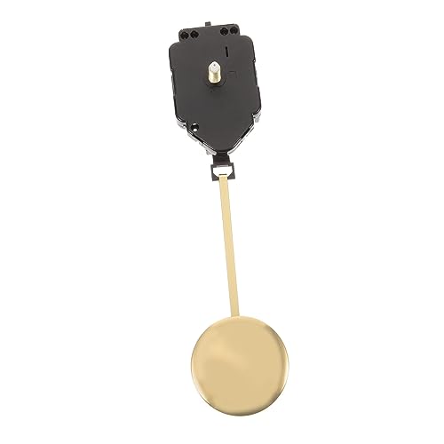 LIFKICH 1Satz Pendeluhr Mechanismus mit Mute Teiliges Uhrwerk Kit für DIY Wanduhr Einfache Installation und Geräuscharme Bewegung für Uhrengestaltung von LIFKICH