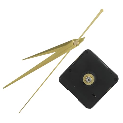 LIFKICH 1satz Ersatz-uhrwerk Mit Lautloser Quartzbewegung Für DIY Wanduhr Reparatur Und Bastelprojekte Uhrzeiger Und Montagezubehör Einsetzbar von LIFKICH