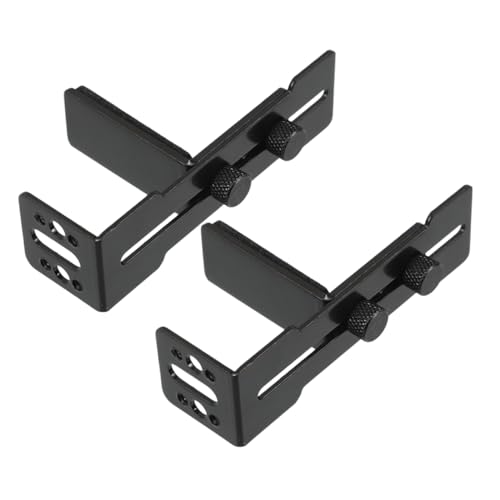 LIFKICH 2 Stück Grafikkartenhalterung GPU Halterung GPU Stütze Grafikkartenstützrahmen GPU Schutz GPU Unterstützung GPU-Sag-Halterung GPU-Halterungsunterstützung GPU-Riser Metall Black von LIFKICH
