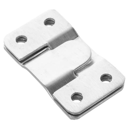 LIFKICH 2 Stück Metall Aufhängeschnallen Interlocking Möbelverbinder für Bilderrahmen Spiegelmontage und Vielseitige Anwendungen Robuste Halterungen für Sichere Wandmontage LIFKICH 2 Stück Metall Aufhängeschnallen Interlocking Möbelverbinder für Bilderrahmen Spiegelmontage und Vielseitige Anwendungen Robuste Halterungen für Sichere Wandmontage von LIFKICH