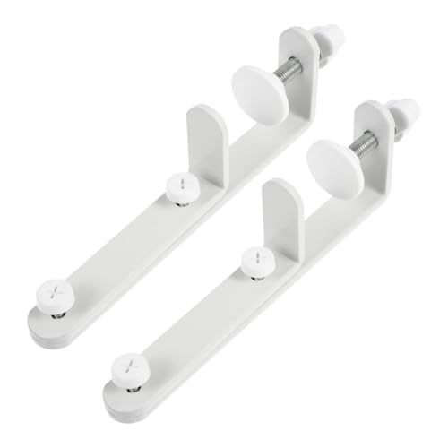LIFKICH 2 Stück Pegboard Tisch Organizer Robuste Pegboard Halterung für Stabilen Stand für Bürobedarf Bücher und Deko Einfache Installation ohne Bohren Strapazierfähigem Gefertigt von LIFKICH