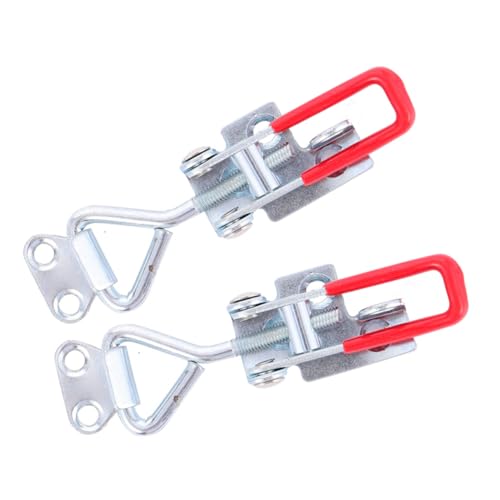 LIFKICH 2 Stück Verstellbare Toggle Clips Türverschlüsse Schnellverschluss Hasp Clamps für Schränke und Kisten Verzinktem Eisen Installieren für Sichere Anwendungen LIFKICH 2 Stück Verstellbare Toggle Clips Türverschlüsse Schnellverschluss Hasp Clamps für Schränke und Kisten Verzinktem Eisen Installieren für Sichere Anwendungen von LIFKICH