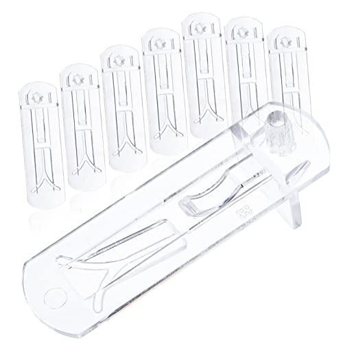 LIFKICH 20 Stück Transparente Kunststoff Regalbodenträger Robust Stabile Einlegeboden Halter für Schränke Möbel mit Stoßfester Oberfläche Langlebig und Formbeständig von LIFKICH